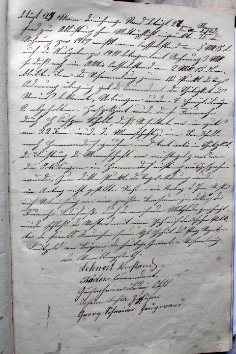 Das Protokollbuch der FFW Recheldorf